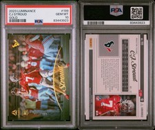2023 Panini Luminance Gold #199 CJ Stroud Texans RC Rookie /200 PSA 10 GEM MINT