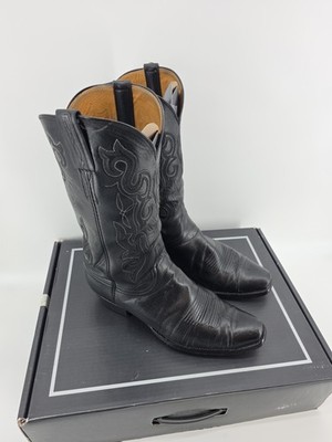 Lucchese Classics Handmade Boots , Mens 10.5D Randall Black  display picture 3