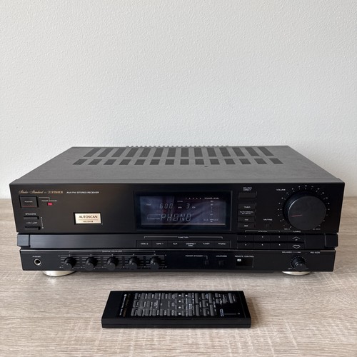 Rare Fisher RS-625 Receiver 120 Watts Per Channel Phono w/ Remote - Tested Works