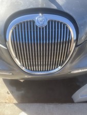 Chrome Mesh Grille For Jaguar S-type 2005 And Up Xr8-40243-s