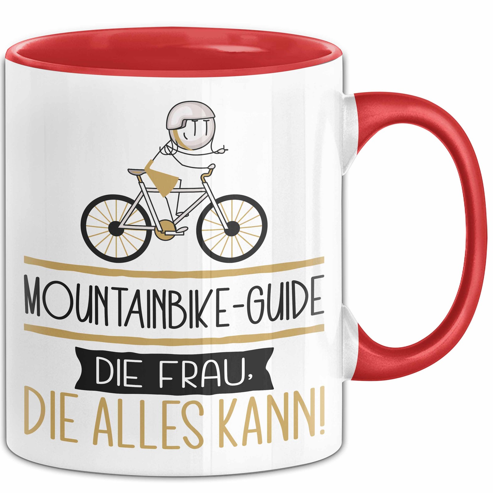 Guida Mountain Bike Regalo Tazza Tazza La Donna Che Tutti Può Idea Regalo per foto 5
