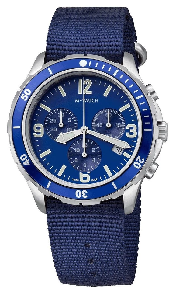 M Watch by Luminox HAU  DIVER Chrono Uhr Swiss Made - Bild 4 von 4