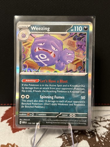 Weezing 110/165 Sv: Scarlet & Violet 151 Holo - Picture 1 of 1