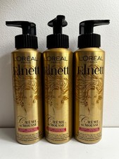 Image of 3x L'OREAL ELNETT Satin Creme De Mousse Volume 200ml Strong Hold Styling Mousse