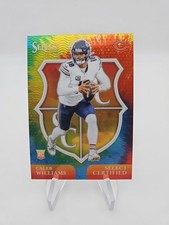 2024 Panini Select Select Certified Rookies Caleb Williams #1 (RC) Tie-Dye /25