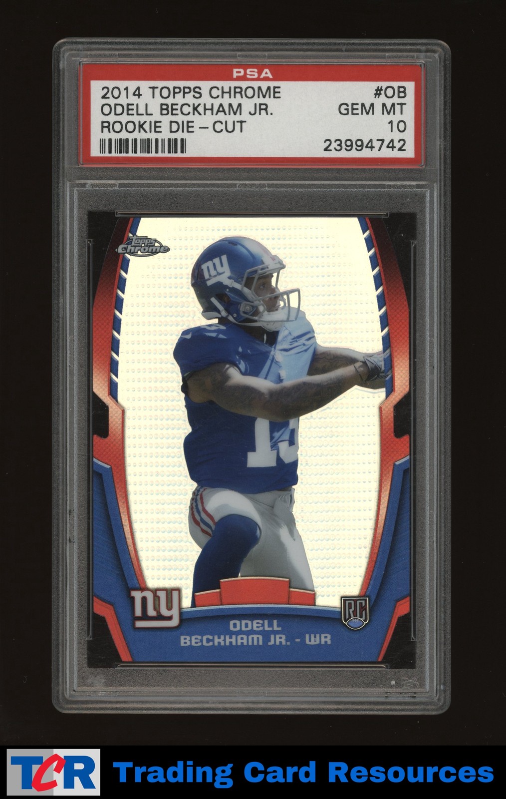 Odell Beckham Jr. Topps Chrome Rookie Die-Cut #OB Base