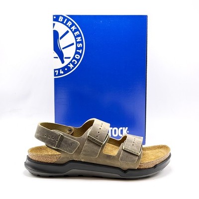 *NEW* Unisex BIRKENSTOCK Milano Crosstown Oiled Leather FADED KHAKI (1018427)  