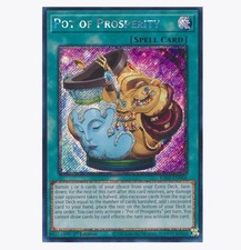 Pot Of Prosperity Platinum Secret Rare 1st Ed RA01-EN066 NM Yugioh