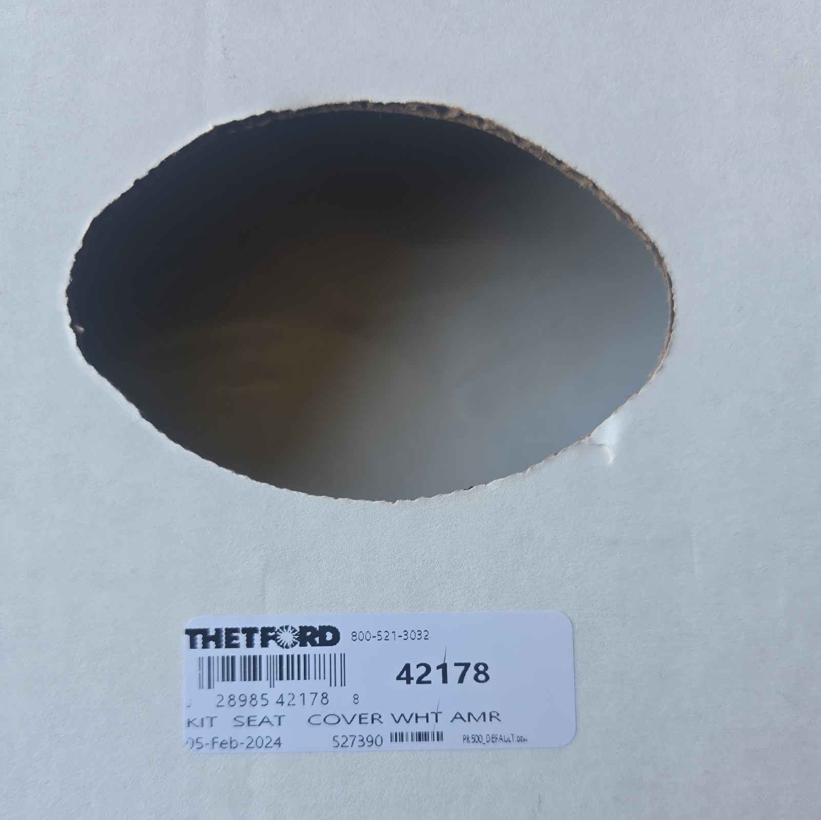 Thetford 42178 Seat and Cover Kit for Aqua-Magic Residence RV Toilets-Wht New