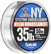 Sunline NY System Shock Leader Nylon 50m 35lb (9314)NEW
