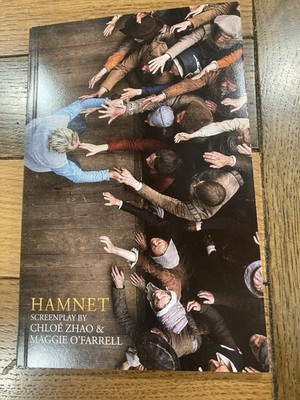 Hamnet Book Script Screenplay  Chloé Zhao Maggie O'Farrell Rare FYC Oscar Ed.