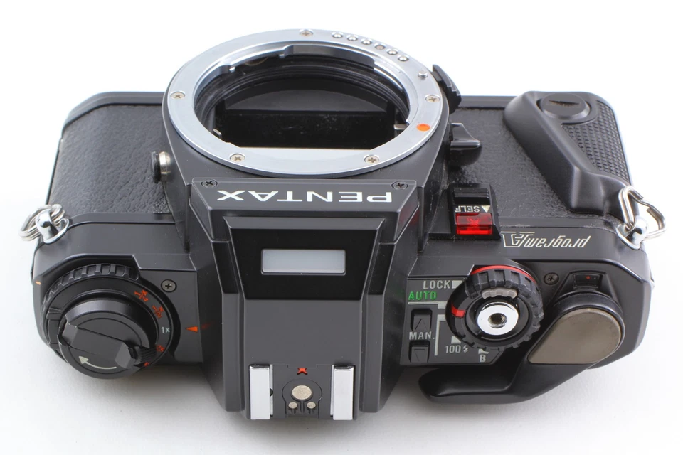 No US Duty [Exc + 5 w/ Strap] Pentax Program A SLR Camera Body From JAPAN - Imagen 4 de 4