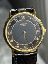 Vintage 1980’s Gold Plated Citizen Quartz Watch 6020-728075-KY in VGC, new batte