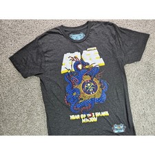 Hyperfly NBA Lab Denver Nuggets Year of the Snake MMXXV T-Shirt Mens Large Gray