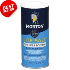Lite Salt, 11 Ounce Canister (Pack of 12)