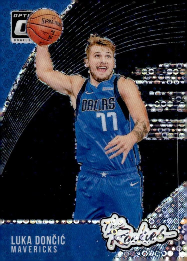 2018-19 Donruss Optic #3 Luka Doncic The Rookies Fast Break Holo