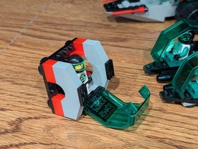 LEGO Space Police: Solar Snooper (6957), mostly complete (see desc), partial box