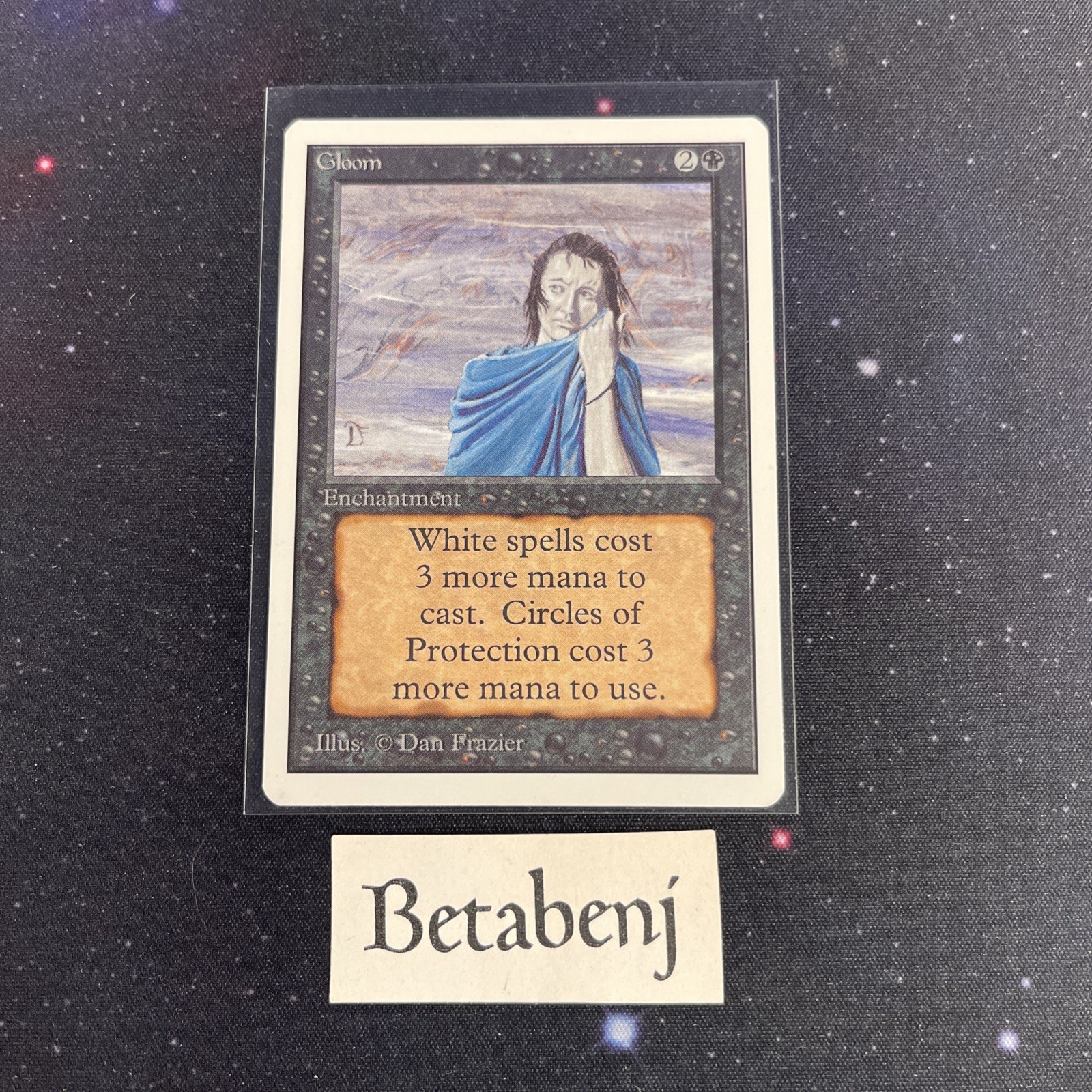 1x MTG Unlimited Gloom from Estate Collection