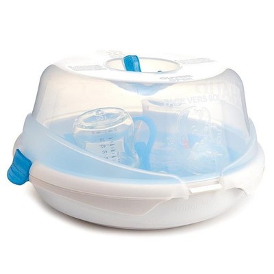 Munchkin Steam Guard Microwave Bottle Sterilizer, 11065 - Blue