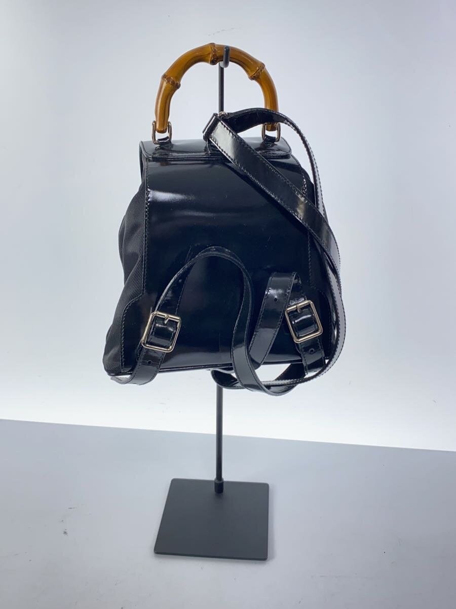 GUCCI Backpack Nylon BLK Solid - image 3