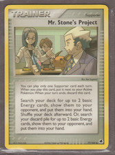 Mr. Stone's Project 77/101 Dragon Frontiers Regular Pokemon TCG Card on eBay