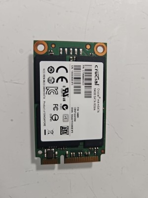 Lot of 2 Crucial M4 64GB mSATA SSD