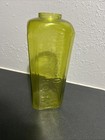AVAN Hoboken & CO ROTTERDAM Reproduction GLASS Bottle Vase YELLOW-GREEN — photo 7