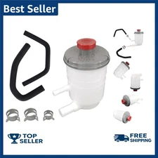 Power Steering Reservoir & Suction Line Hose & Return Line Hose Compatible with