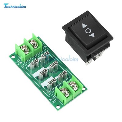 5A 10A 20A DC Motor Speed Controller DC0-120V Switch Module Forward/Stop/Reverse