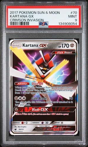 Kartana-GX graded PSA 9 for sale on eBay