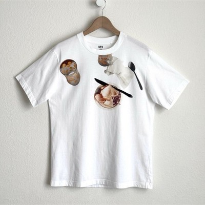 Uniqlo UT Archive x MoMA Stephen Shore Hob Nob Graphic T-Shirt White M Cotton