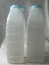 Deluxe Handheld Male Urinal with Glow-in-the-Dark Lid - 2 pack X 32 oz