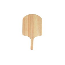 Winco WPP1222 14 in x 12 in Wooden Pizza Peel