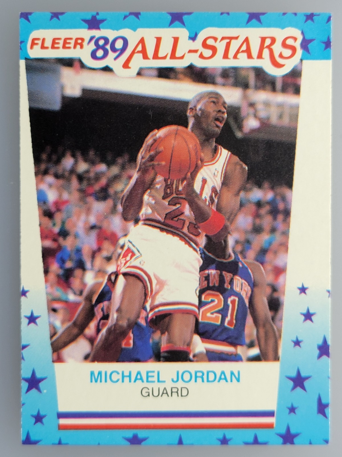 1989-90 Fleer - All-Stars Stickers Michael Jordan #3