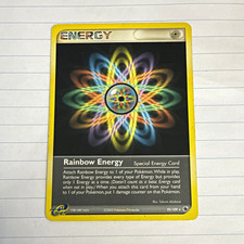 Pokemon TCG Rainbow Energy 95/109 EX Ruby & Sapphire Rare Special on eBay