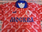 MOSCOW No. 16 MATCH WORN PUMA JERSEY SHIRT FOOTBALL NOLEL VINTAGE (685)