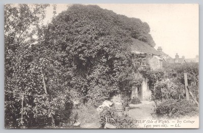 Shanklin Old Village Ivy Cottage Isle of Wight Postkarte um 1910 400 Jahre alt LL