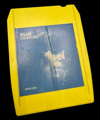 Joni Mitchell 8-Track Tape Blue 8RM 2038 Folk Rock