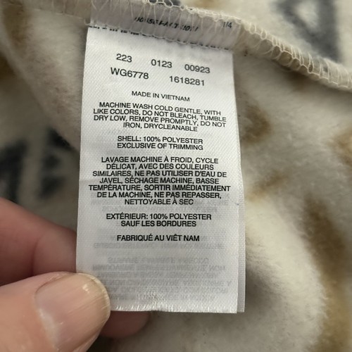 Columbia Girl’s Size Small 7/8 West Bend Full Zip Fleece Jacket Southwest Print - Picture 11 of 13