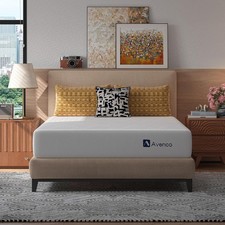 8 Inch Twin Size Gel Memory Foam Mattress, Cooling Breathable Open-Cell Foam,