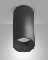 LED Deckenleuchte Schwarz IP44 Aluminium B:6,5 Cm 3000 K Deckenlampe KüChe
