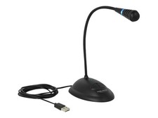 Delock USB Microphone with Stand Microphone 8.1 48KHz Plug and Play 65871