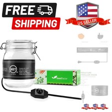 MET Certified Seedling Heat Mat, Adjustable Temperature Waterproof Durable Ge...