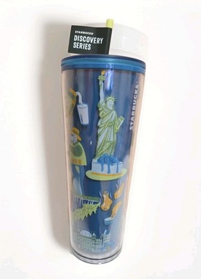 Starbucks Discovery Series New York 24oz Plastic Cold Cup, Limited Edition 2023