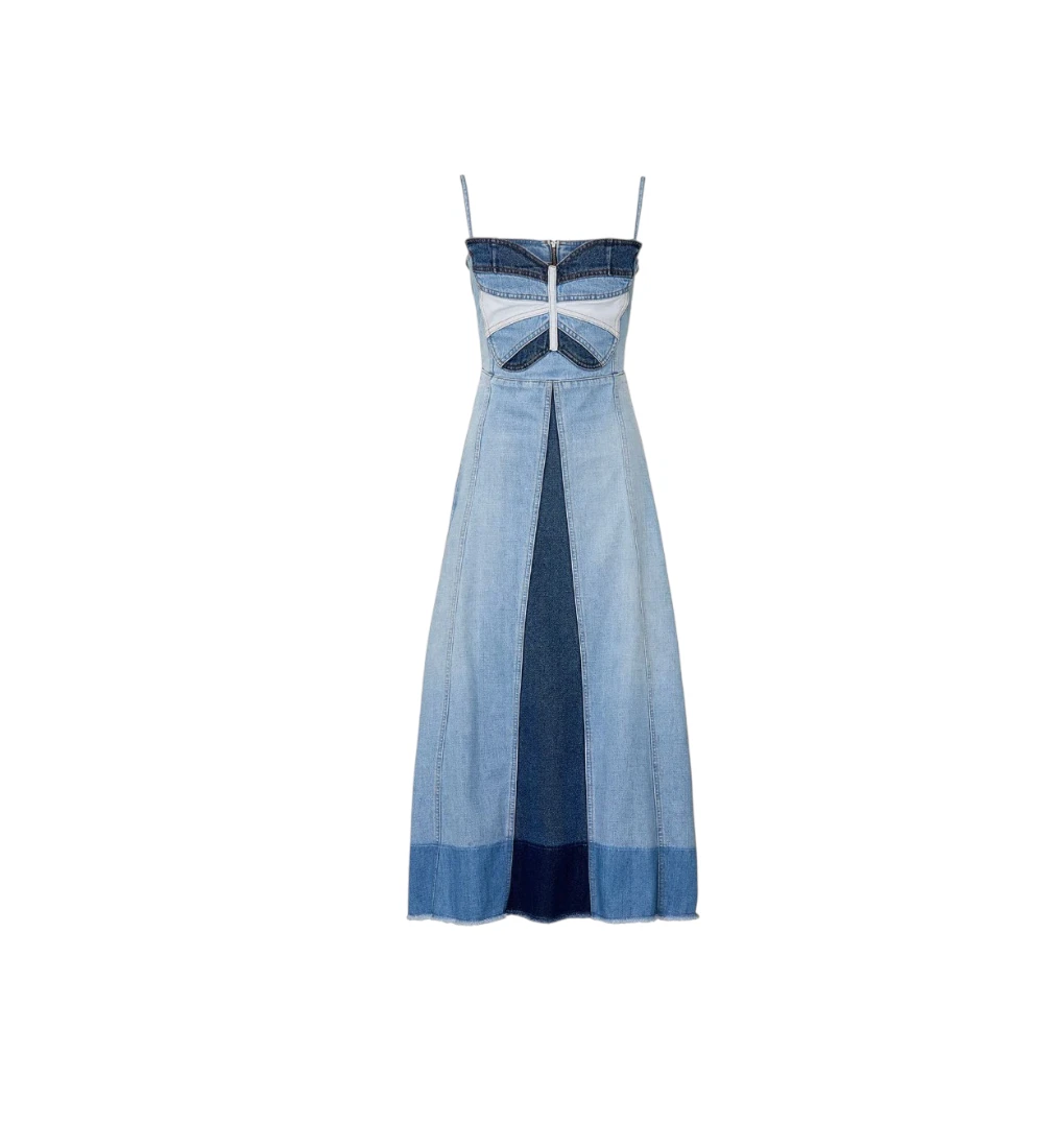 Denim Formal Dresses for Women for sale | eBay