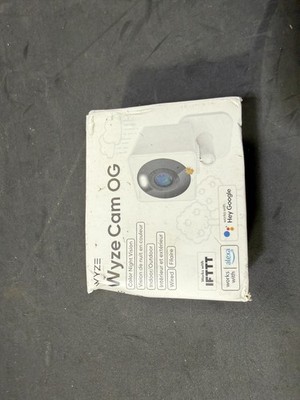 WYZE Cam OG 1080p HD Wi-Fi Security Camera - Indoor/Outdoor, Color Night Visi...