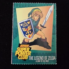 Nintendo Power Super Power Club Magazine Card  #7 Legend Of Zelda link to past