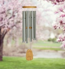 WOODSTOCK CHIMES WEDDING WIND CHIME LARGE 34" MUSICALLY TUNED IDO FREE SHIPPING