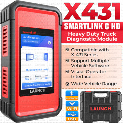 Launch X431 SmartLink C 2.0 Heavy duty Truck New Energy Code Reader Diagnostic