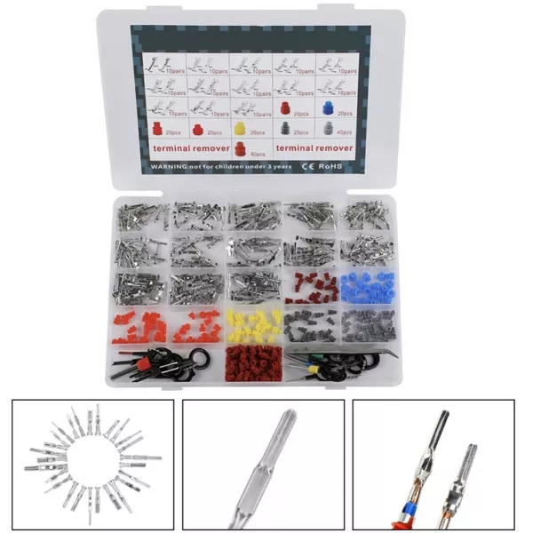 Automotive Electrical Connector Connector Pins Kit Automotive Electrical Repair